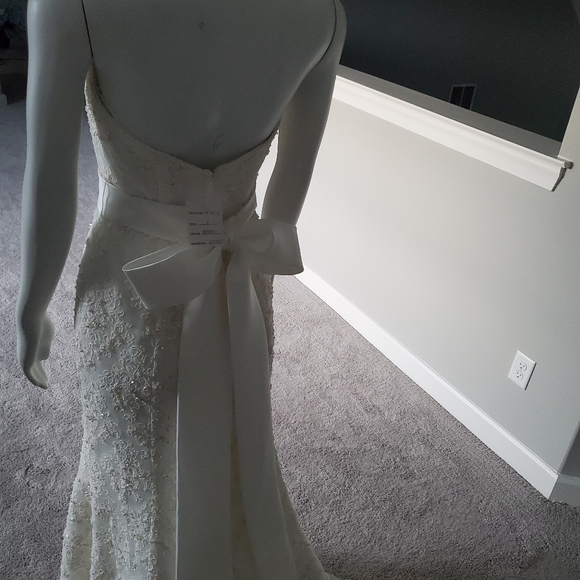 NWT DAVID'S BRIDAL GOWN - Picture 4 of 8